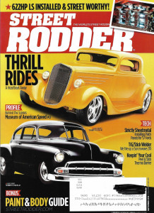 STREET RODDER 2014 SEPT - '57 FORD PATCH PANEL INSTALL, PAINT & BODY GUIDE